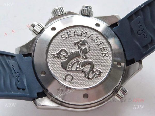 Swiss Replica Omega Seamaster Diver 300M Blue Wave Dial ETNZ Limited Edition Watch Swiss Replica Omega Seamaster Diver 300M Blue Wave Dial ETNZ Limited Edition Watch