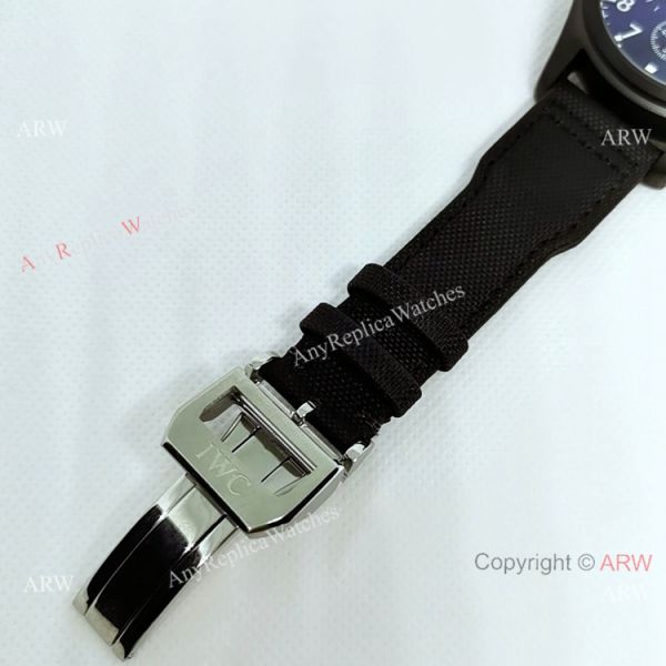 Copy IWC Big Pilot Spitfire Chronograph All Black Watch 43mm Copy IWC Big Pilot Spitfire Chronograph All Black Watch 43mm