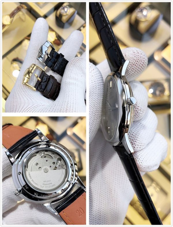 IWC Ingenieur Replica Watches Gold Case Black Leather Strap IWC Ingenieur Replica Watches Gold Case Black Leather Strap