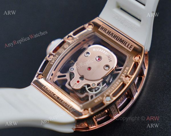 Replica Richard Mille Skull RM052 Rose Gold Diamond Watch Replica Richard Mille Skull RM052 Rose Gold Diamond Watch