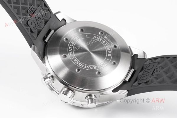 Replica IWC Aquatimer Chronograph Black Yellow Bezel Asia 7750 Watch 44mm Replica IWC Aquatimer Chronograph Black Yellow Bezel Asia 7750 Watch 44mm
