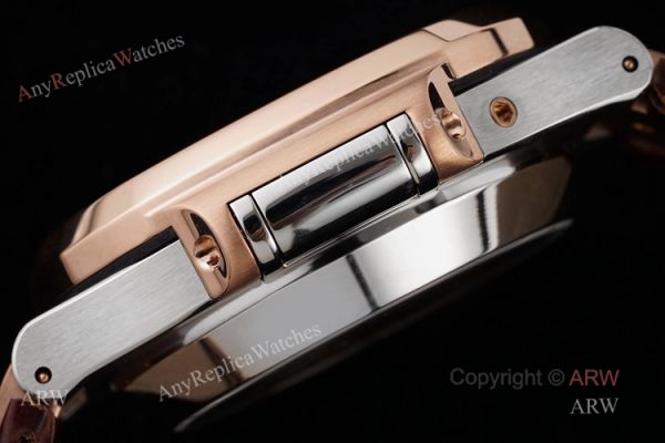 New Patek Philippe Nautilus Rose Gold And Silver Blue Dial Chronograph Swiss Replica Watches New Patek Philippe Nautilus Rose Gold And Silver Blue Dial Chronograph Swiss Replica Watches