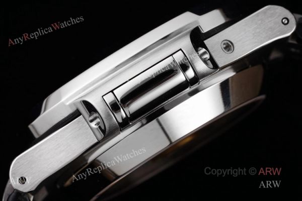New Patek Philippe Nautilus 5980 Black Dial Black Leather Strap Swiss Made Replica Watch New Patek Philippe Nautilus 5980 Black Dial Black Leather Strap Swiss Made Replica Watch