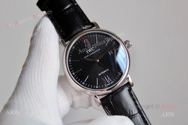 Best Replica IWC Schaffhausen Portofino Black Dial IWC MenS Watches Best Replica IWC Schaffhausen Portofino Black Dial IWC MenS Watches