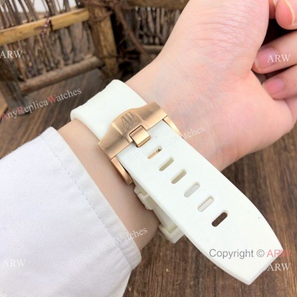 Copy Audemars Piguet Royal Oak Offshore Watch Rose Gold White Face Copy Audemars Piguet Royal Oak Offshore Watch Rose Gold White Face