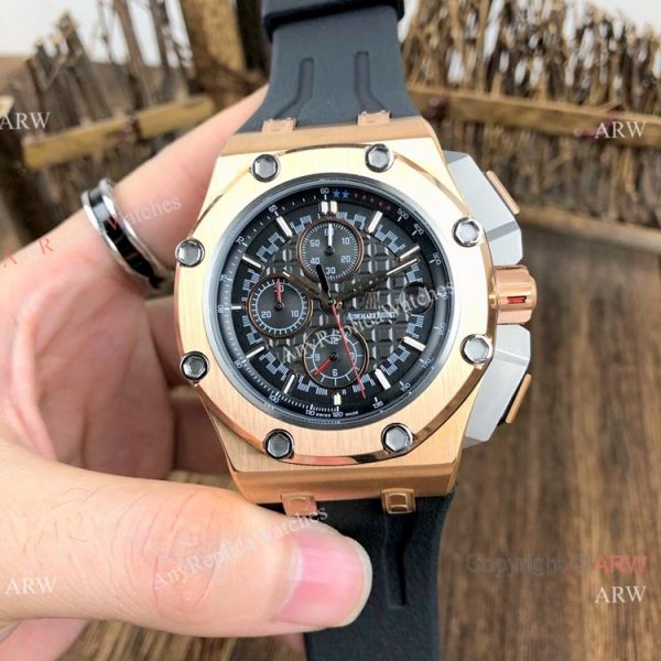 Copy Audemars Piguet Michael Schumacher Rose Gold Black Bezel Watches Copy Audemars Piguet Michael Schumacher Rose Gold Black Bezel Watches