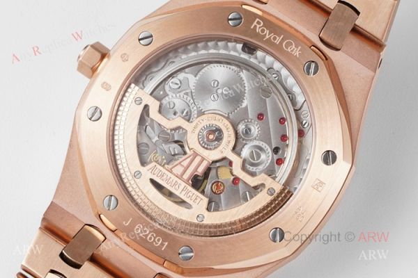 New Audemars Piguet Royal Oak Rose Gold 15202 Swiss Knockoff Watch 39mm New Audemars Piguet Royal Oak Rose Gold 15202 Swiss Knockoff Watch 39mm