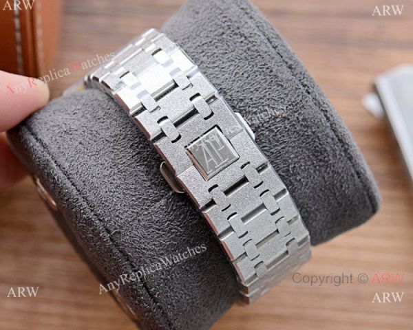 New Copy Audemars Piguet Royal Oak Watch Silver Frosted Skeleton Dial New Copy Audemars Piguet Royal Oak Watch Silver Frosted Skeleton Dial
