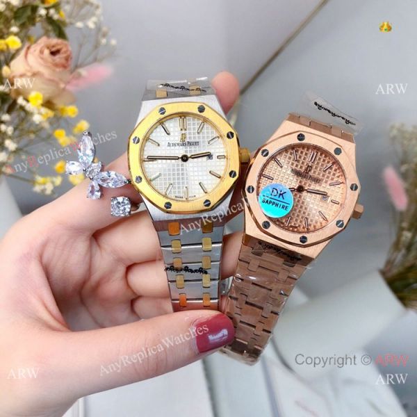 Best Copy Audemars Piguet Royal Oak Two Tone Watch 33mm Women Best Copy Audemars Piguet Royal Oak Two Tone Watch 33mm Women