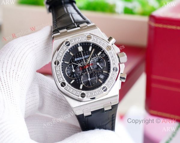 Best Quality Audemars Piguet Royal Oak offshore Lady Watch Leather Strap Best Quality Audemars Piguet Royal Oak offshore Lady Watch Leather Strap