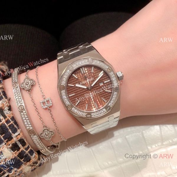 Copy Audemars Piguet Royal Oak Lady Watches SS Diamond Bezel Copy Audemars Piguet Royal Oak Lady Watches SS Diamond Bezel