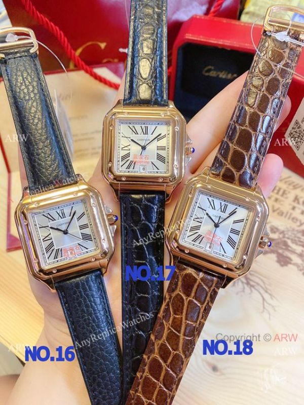 New! Fake Cartier Panthere 38mm Men Watches Gold Case New! Fake Cartier Panthere 38mm Men Watches Gold Case