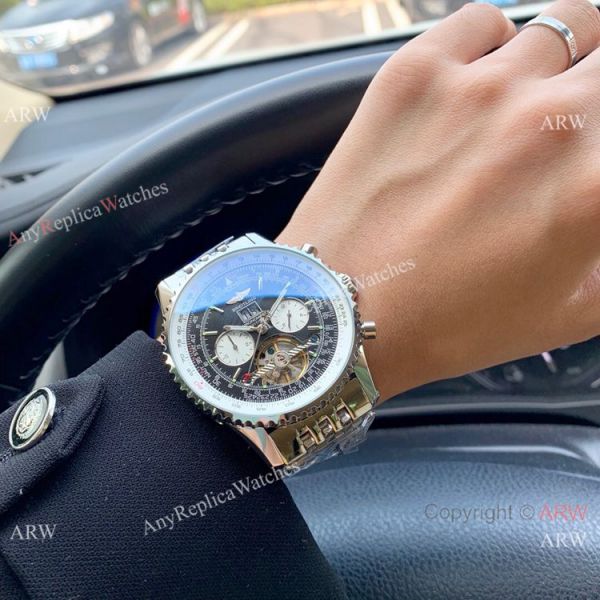 Copy Breitling Navitimer Tourbillon Black Dial Men Watch For Sale Copy Breitling Navitimer Tourbillon Black Dial Men Watch For Sale