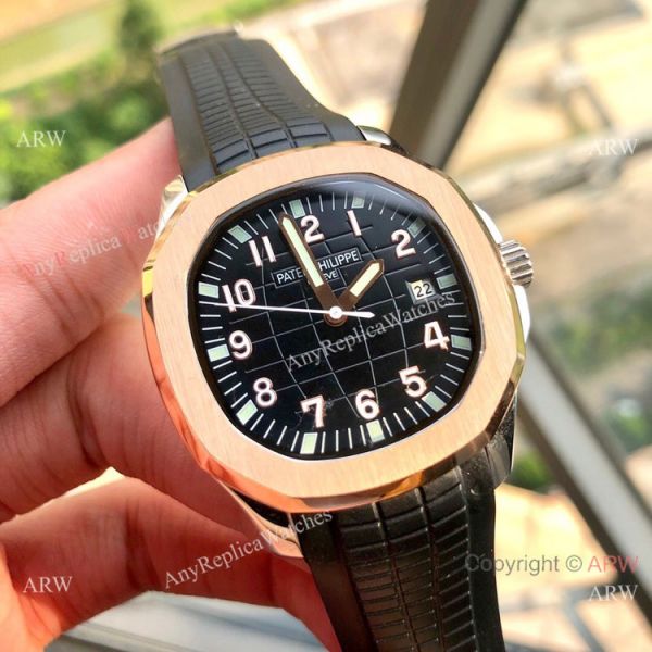 Buy Replica Patek Philippe Aquanaut 39mm Watches Rose Gold and Brown Buy Replica Patek Philippe Aquanaut 39mm Watches Rose Gold and Brown
