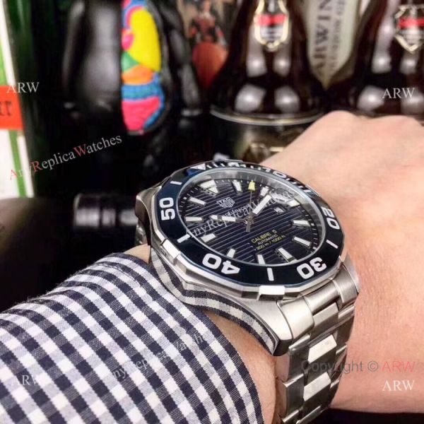 Copy Tag Heuer Aquaracer Calibre 5 Blue Ceramic Bezel Watches Copy Tag Heuer Aquaracer Calibre 5 Blue Ceramic Bezel Watches