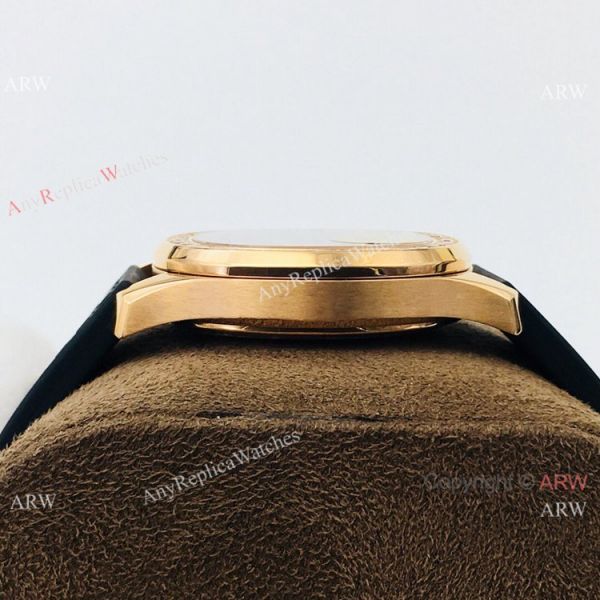 PFF Swiss Patek Philippe Aquanaut Luce Quartz Watch Rose Gold Black Dial PFF Swiss Patek Philippe Aquanaut Luce Quartz Watch Rose Gold Black Dial