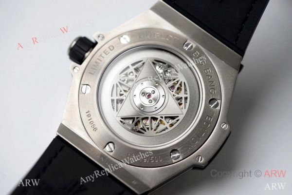 NEW! Swiss Replica Hublot Big Bang Sang Bleu Titanium Watch Black Face NEW! Swiss Replica Hublot Big Bang Sang Bleu Titanium Watch Black Face