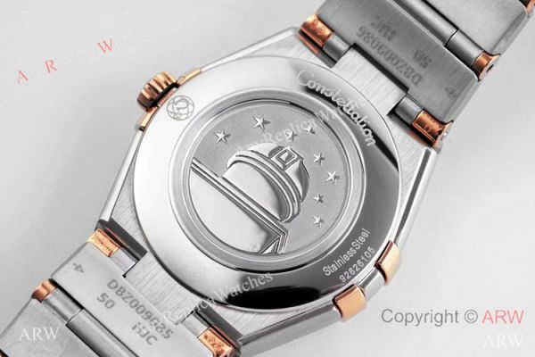 NEW! Swiss Replica Omega Constellation Two Tone Rose Gold Watch 28mm Quartz NEW! Swiss Replica Omega Constellation Two Tone Rose Gold Watch 28mm Quartz