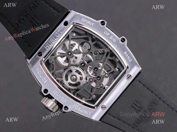 Mens Hublot Masterpiece MP-06 Senna Skeleton Replica Watch With Black Rubber Band Mens Hublot Masterpiece MP-06 Senna Skeleton Replica Watch With Black Rubber Band