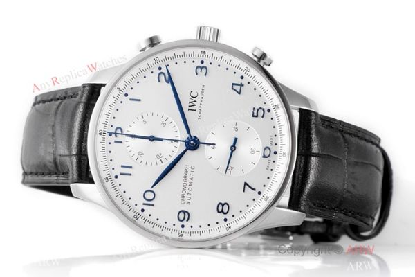 New! Swiss IWC Chronograph Portugieser White Dial Watch IWC Schaffhausen New! Swiss IWC Chronograph Portugieser White Dial Watch IWC Schaffhausen