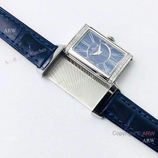 2020 Swiss Grade Jaeger-LeCoultre Reverso Duetto Watch Blue Diamond 2020 Swiss Grade Jaeger-LeCoultre Reverso Duetto Watch Blue Diamond