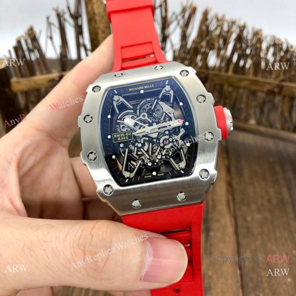 Best Quality Replica RM35-02 Rafael Nadal Mens Watches SS Orange Rubber Best Quality Replica RM35-02 Rafael Nadal Mens Watches SS Orange Rubber