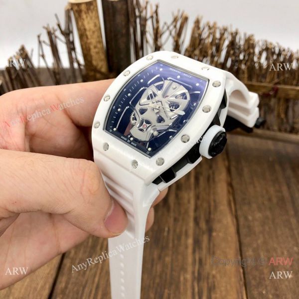 NEW! Copy Richard Mille RM52-06 Tourbillon Mask Watches Ceramic Case NEW! Copy Richard Mille RM52-06 Tourbillon Mask Watches Ceramic Case