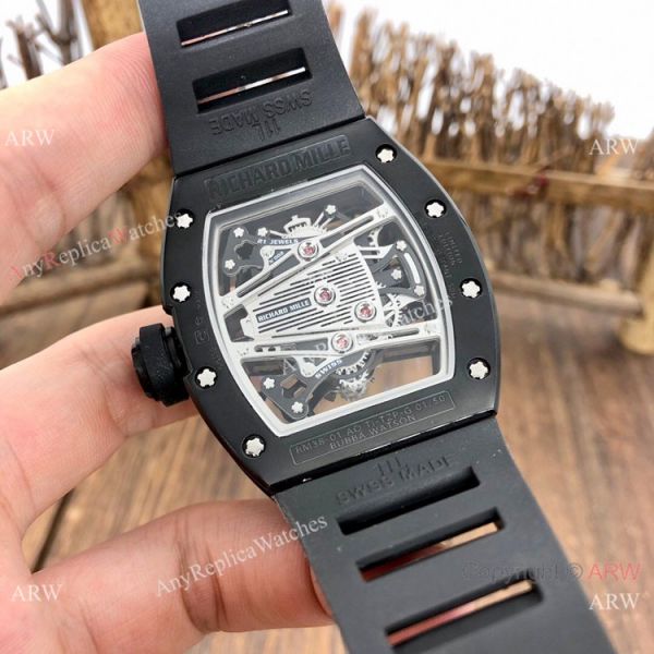 AAA Copy Richard Mille Bubba Watson RM38-01 Watch All Black Diamond AAA Copy Richard Mille Bubba Watson RM38-01 Watch All Black Diamond