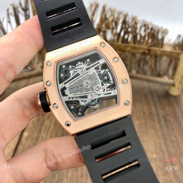 Copy Richard Mille Bubba Watson RM 38-01 Watch Rose Gold Diamond Copy Richard Mille Bubba Watson RM 38-01 Watch Rose Gold Diamond