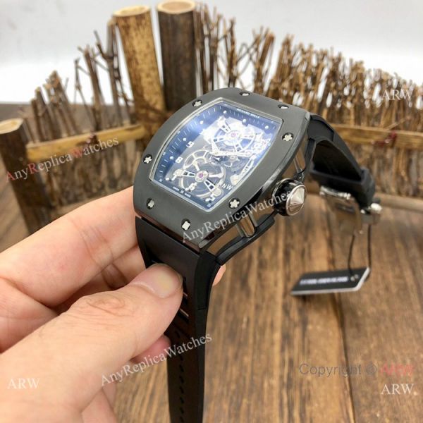 Swiss Quality Copy Richard Mille RM17-01 Black Ceramic Watches Swiss Quality Copy Richard Mille RM17-01 Black Ceramic Watches