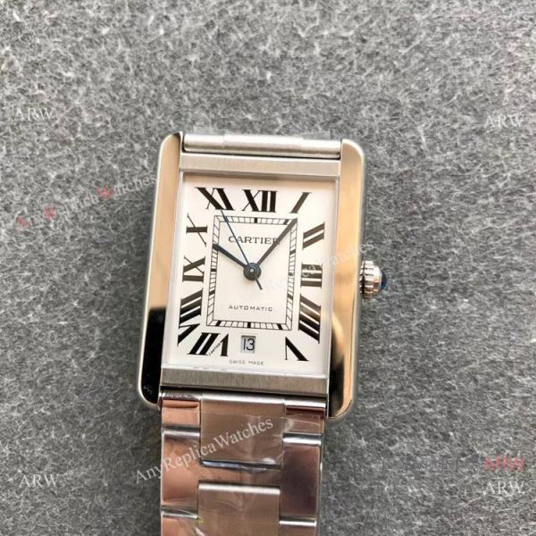 2020 Replica Stainless Steel Cartier Tank Solo Men Watch 2020 Replica Stainless Steel Cartier Tank Solo Men Watch