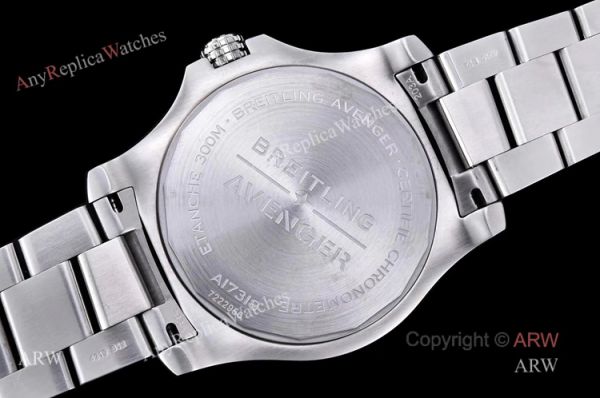 (GF) Best Breitling Avenger 43 Blue Dial Stainless Steel Swiss Replica Watches (GF) Best Breitling Avenger 43 Blue Dial Stainless Steel Swiss Replica Watches