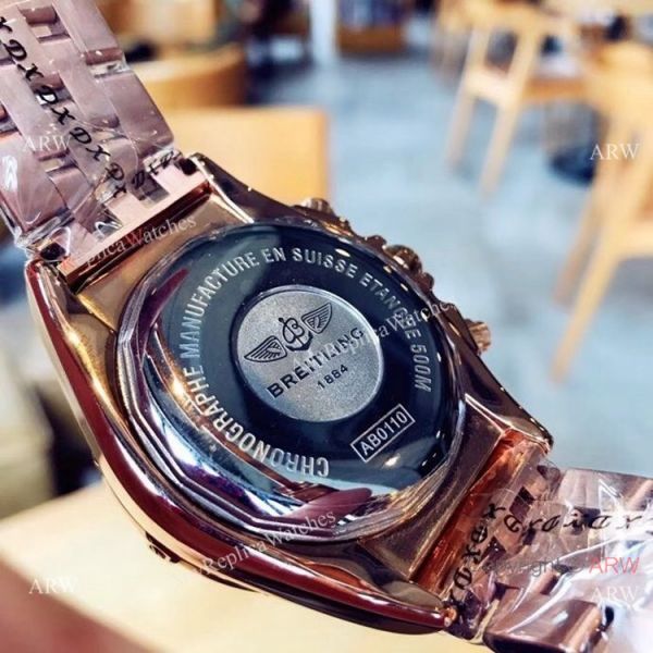 Breitling Chronomat B01 Watches Two Tone Rose Gold Breitling Chronomat B01 Watches Two Tone Rose Gold