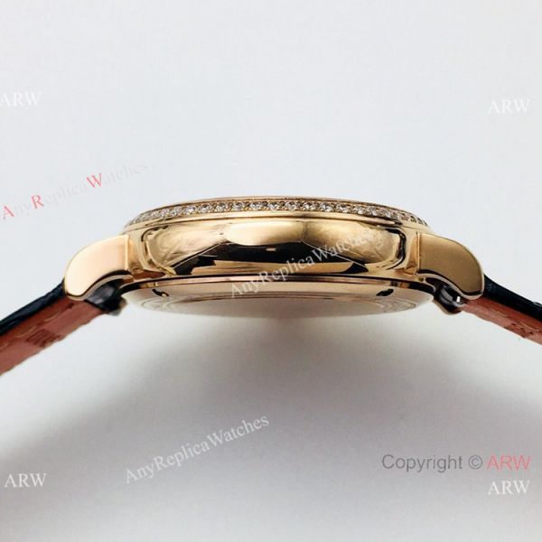 Swiss Copy IWC Portofino Ladies Watch Rose Gold Diamond Bezel Swiss Copy IWC Portofino Ladies Watch Rose Gold Diamond Bezel
