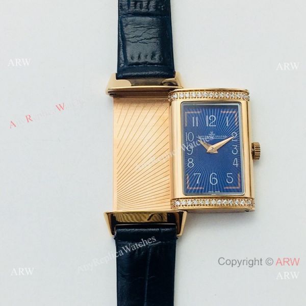Swiss Replica Jaeger-LeCoultre Reverso One Sapphire Glass Watch 20mm Blue Dial Swiss Replica Jaeger-LeCoultre Reverso One Sapphire Glass Watch 20mm Blue Dial