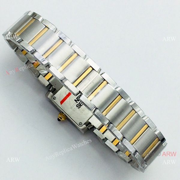 Super Replica Cartier Tank Francaise CC708177 Watch 2-Tone Cream Face Super Replica Cartier Tank Francaise CC708177 Watch 2-Tone Cream Face