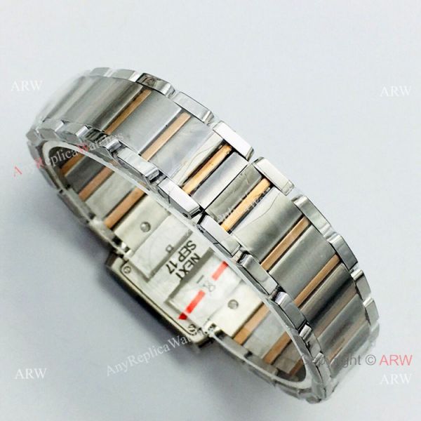 Super Replica Cartier Tank Francaise CC708177 Watch 2 Tone Rose Gold Lady Super Replica Cartier Tank Francaise CC708177 Watch 2 Tone Rose Gold Lady