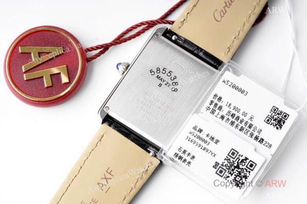 New! Swiss Cartier Tank Solo AF Factory Quartz Watch SS Black Leather Strap New! Swiss Cartier Tank Solo AF Factory Quartz Watch SS Black Leather Strap