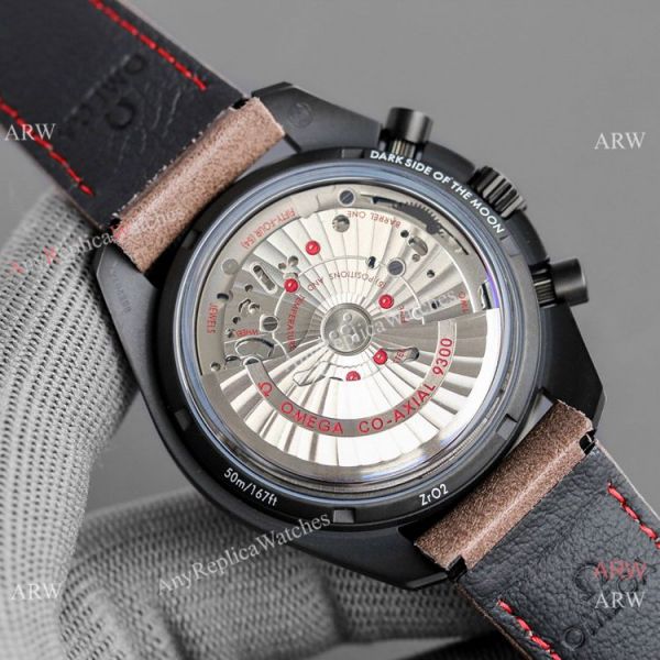 JH Omega Speedmaster Chronograph Dark Side of the Moon 9300 Watch Ceramic Case JH Omega Speedmaster Chronograph Dark Side of the Moon 9300 Watch Ceramic Case