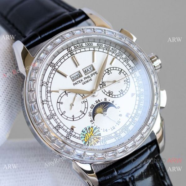 Swiss Clone Patek Philippe Grand Complications Perpetual Calendar Watch 5270g White Face Swiss Clone Patek Philippe Grand Complications Perpetual Calendar Watch 5270g White Face