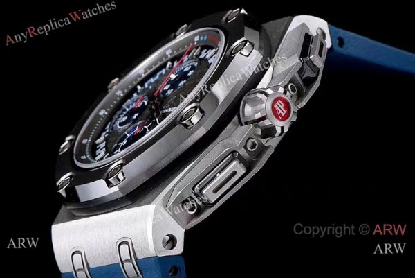 (JF) Swiss 3126 Audemars Piguet Chronograph Michael Schumacher Blue Index Dial Watch (JF) Swiss 3126 Audemars Piguet Chronograph Michael Schumacher Blue Index Dial Watch