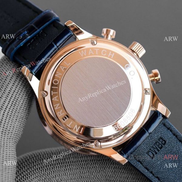 AAA Replica IWC Portuguese Rose Gold White Watches Swiss 7750 Chronograph AAA Replica IWC Portuguese Rose Gold White Watches Swiss 7750 Chronograph