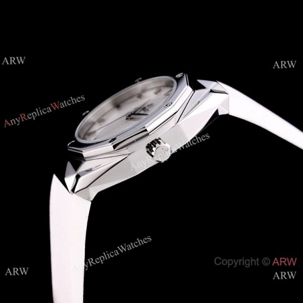 New Style Replica Hublot Sang Bleu Watches White Rubber Strap 45mm New Style Replica Hublot Sang Bleu Watches White Rubber Strap 45mm