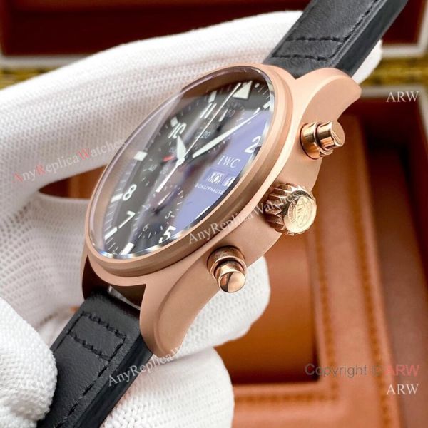 New Replica IWC Big Pilots Rose Gold Chronogaph Watch 43mm New Replica IWC Big Pilots Rose Gold Chronogaph Watch 43mm