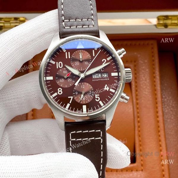New Copy IWC Big Pilots Chronogaph Watch Chocolate Dial New Copy IWC Big Pilots Chronogaph Watch Chocolate Dial
