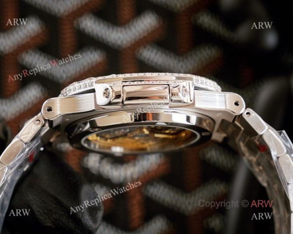Mens Patek Philippe Nautilus Iced Out Diamonds With Dragon Dial Ref 5720 Limited Edition Watch Replica Mens Patek Philippe Nautilus Iced Out Diamonds With Dragon Dial Ref 5720 Limited Edition Watch Replica