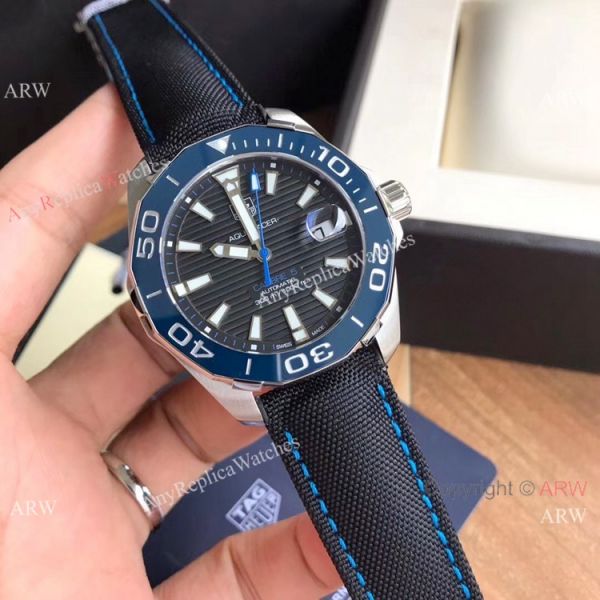 AAA Replica TagHeuer Aquaracer Gray Dial 41mm Watch Swiss Automatic AAA Replica TagHeuer Aquaracer Gray Dial 41mm Watch Swiss Automatic