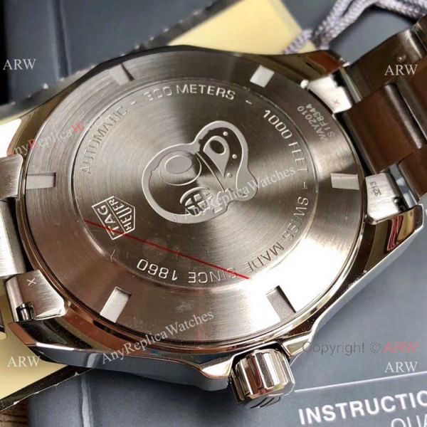 Super Clone Tag Heuer Aquaracer Calibre 5 Watch SS Black Dial Swiss Automatic Super Clone Tag Heuer Aquaracer Calibre 5 Watch SS Black Dial Swiss Automatic