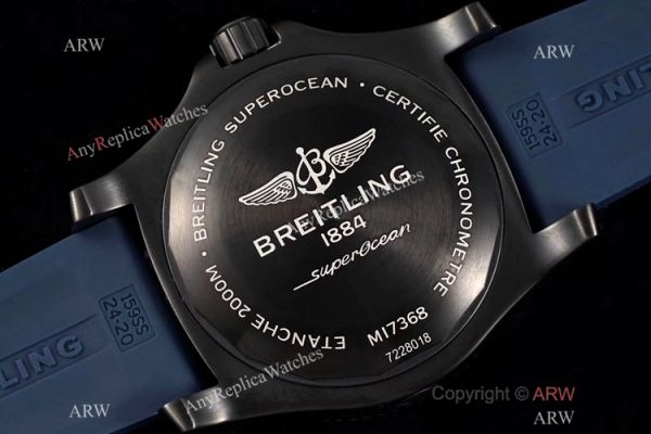 2020 New! Swiss Replica Breitling Superocean Automatic 46mm Watch Black Steel Blue Dial 2020 New! Swiss Replica Breitling Superocean Automatic 46mm Watch Black Steel Blue Dial
