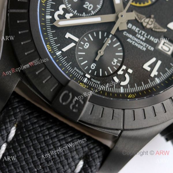 (GF) New Breitling Avenger Chronograph 45 Night Mission DLC Titanium Watch Asia 7750 Replica (GF) New Breitling Avenger Chronograph 45 Night Mission DLC Titanium Watch Asia 7750 Replica